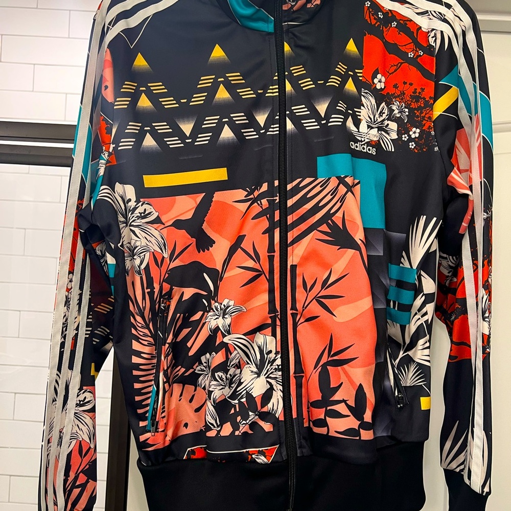 Colorful Adidas Jacket! Never Worn
